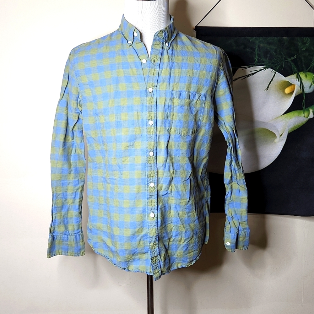 Men's J Crew Collared Button Up Shirt
